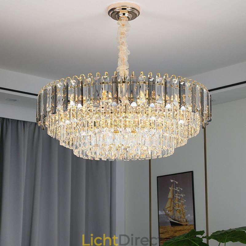 Kristallen hanglamp luxe plafondverlichting 12 16 lampen