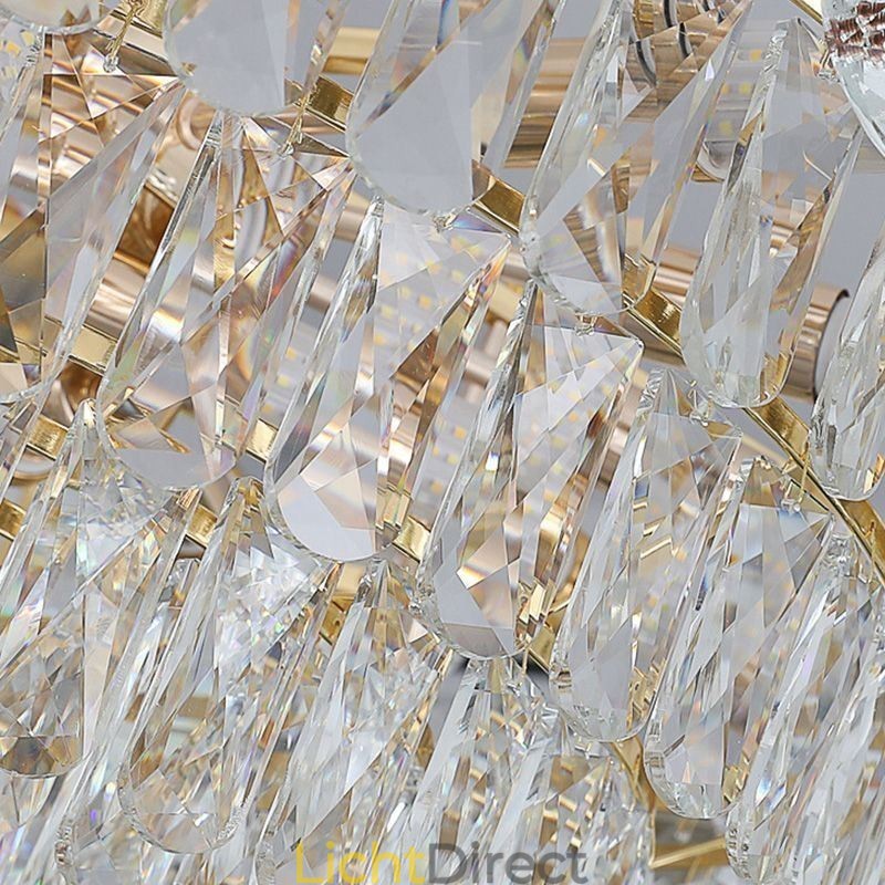 Moderne kristallen hanglamp plafondverlichtingsarmatuur