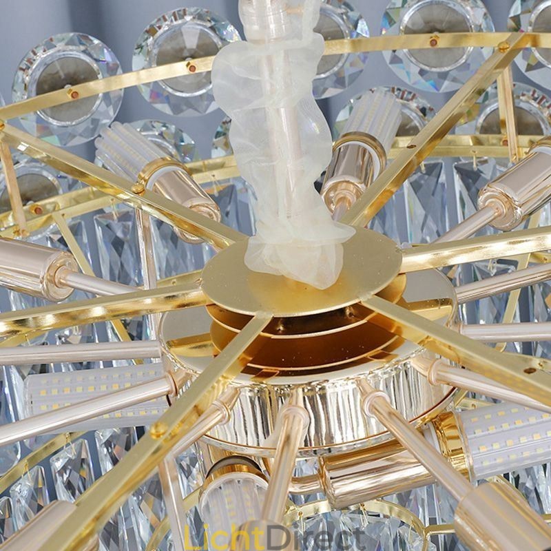 Moderne kristallen hanglamp plafondverlichtingsarmatuur