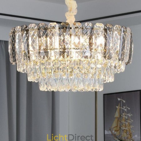 Europese hanglamp kristal ronde plafondlamp Europese hanglamp kristal ronde plafondlamp