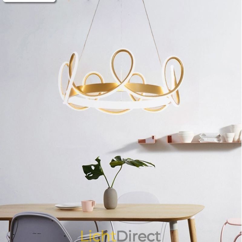Moderne hanglamp Kroon hanglamp Aluminium 1 licht
