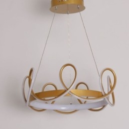 Moderne hanglamp Kroon hanglamp Aluminium 1 licht