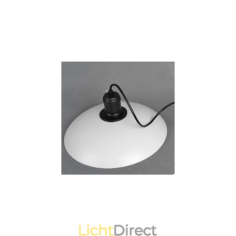 Gecontracteerde witte hanglamp Rustieke Lodge Traditionele klassieke hanglamp
