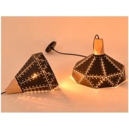 Industriële Retro Vintage Hanglamp Holle Lampenkap