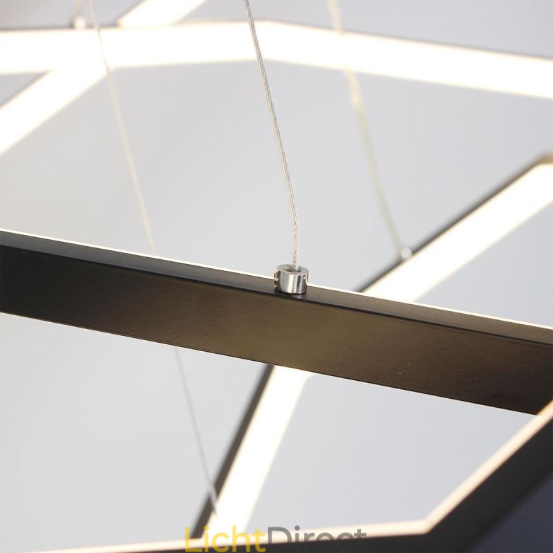 Moderne zeshoekige hanglamp hanglamp