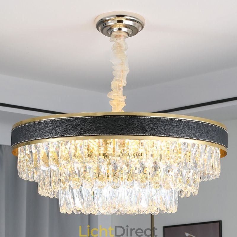 Moderne hanglamp Kristallen plafondlamp 9 12 16 lampen