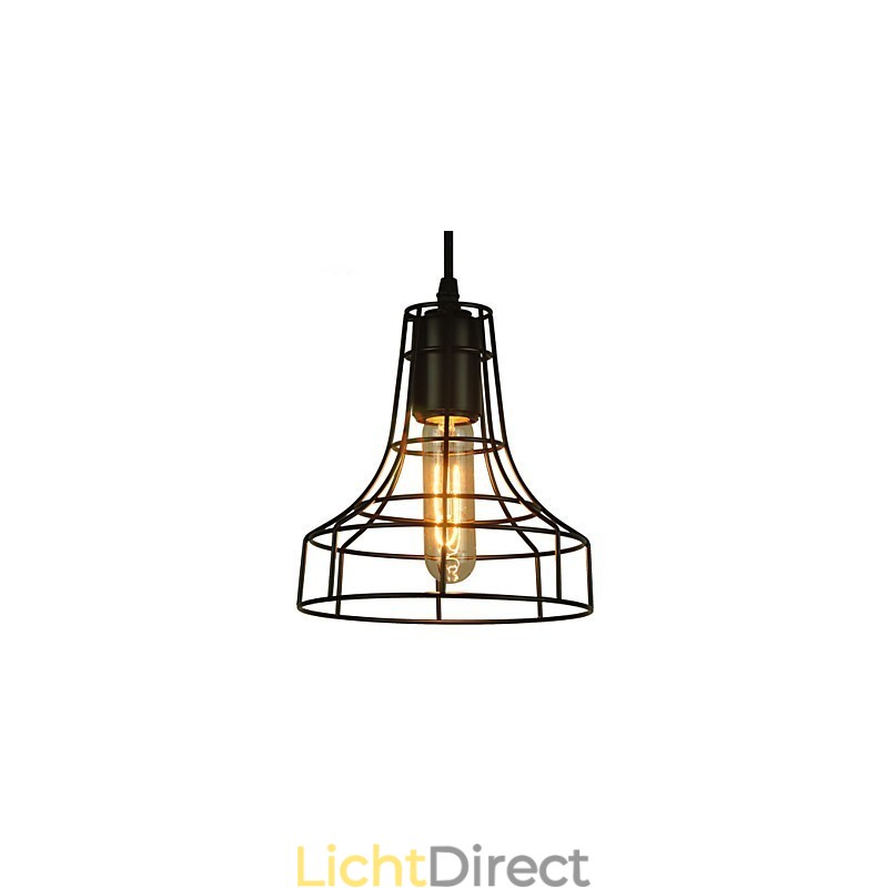 Vintage kroonluchter in Europese stijl voor zwarte hanglamp