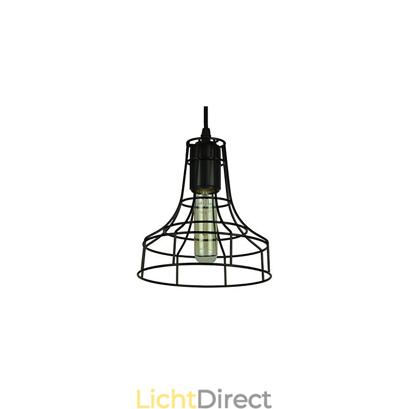 Vintage kroonluchter in Europese stijl voor zwarte hanglamp
