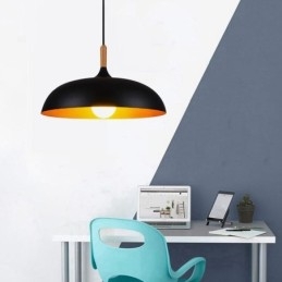 Moderne hanglamp Minimalistische decoratieve lamp Zwart Wit