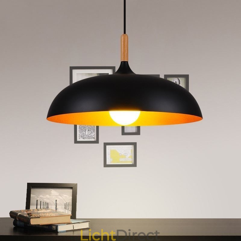 Moderne hanglamp Minimalistische decoratieve lamp Zwart Wit