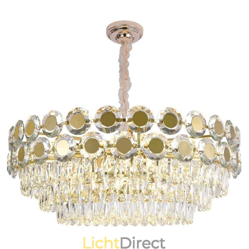 Moderne kristallen hanglamp plafondverlichtingsarmatuur