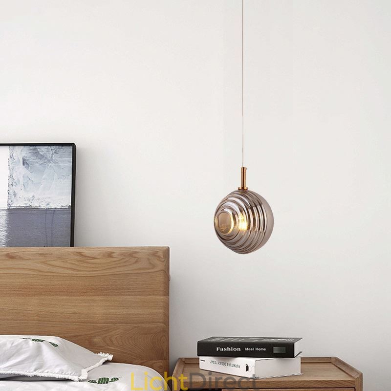 Glazen hanglamp creatieve decoratieve glazen bol loft
