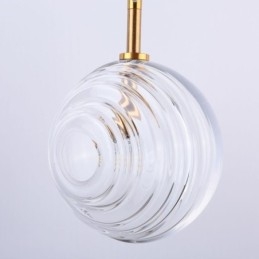 Glazen hanglamp creatieve decoratieve glazen bol loft