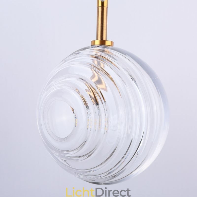 Glazen hanglamp creatieve decoratieve glazen bol loft