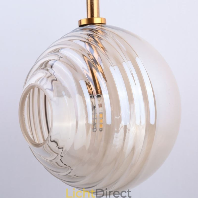 Glazen hanglamp creatieve decoratieve glazen bol loft