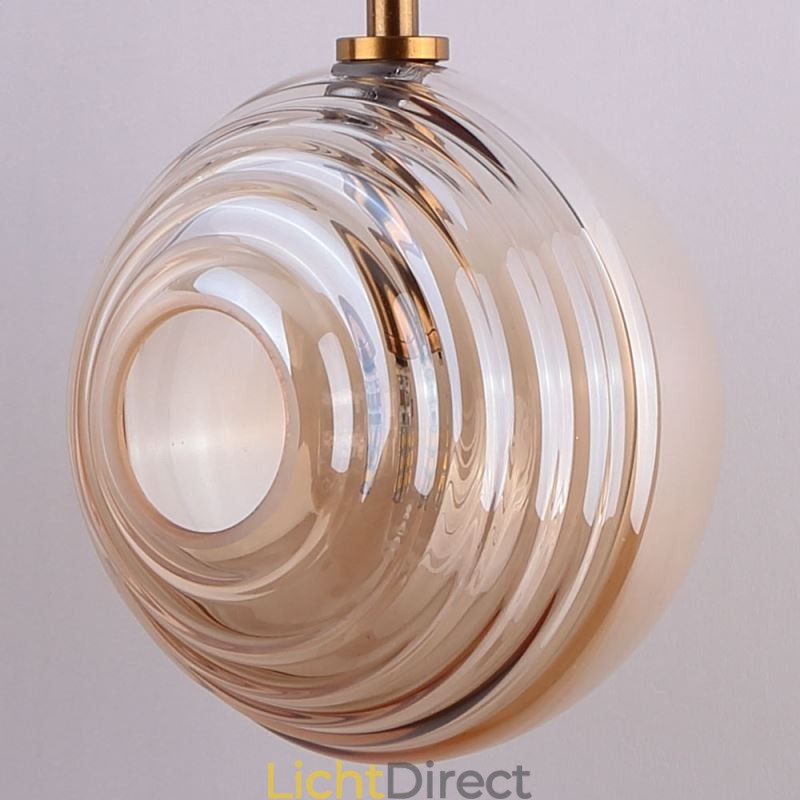 Glazen hanglamp creatieve decoratieve glazen bol loft
