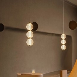 Hanglamp Acryl Kralen Decoratieve Verlichting