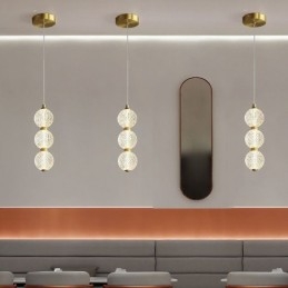 Hanglamp Acryl Kralen Decoratieve Verlichting