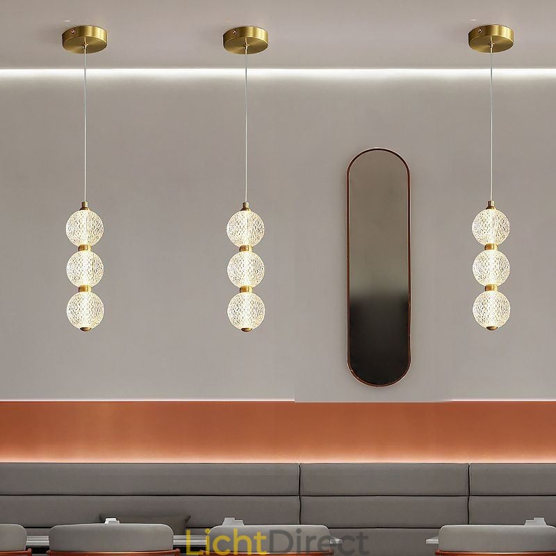 Hanglamp Acryl Kralen Decoratieve Verlichting