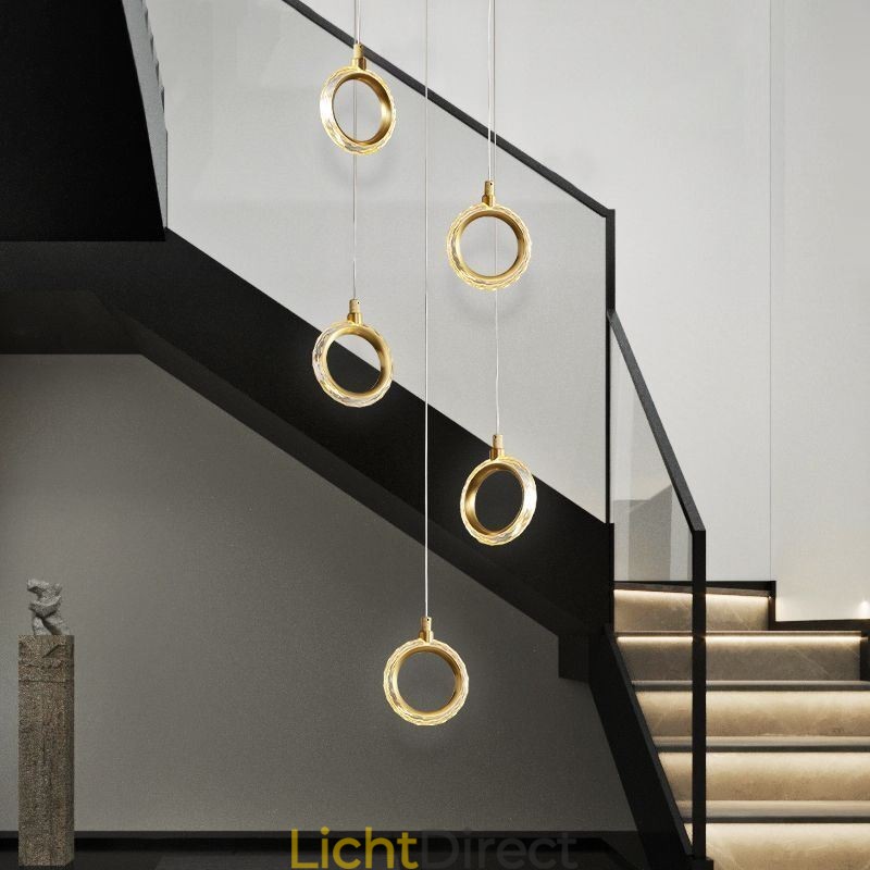 Hanglamp Acryl Ringlamp met Spot