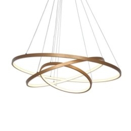 Hanglamp Moderne Kroonluchter Verlichting 3 Ringen Plafondlamp