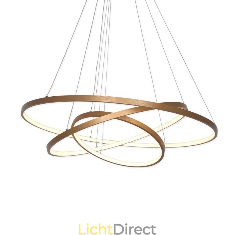 Hanglamp Moderne Kroonluchter Verlichting 3 Ringen Plafondlamp