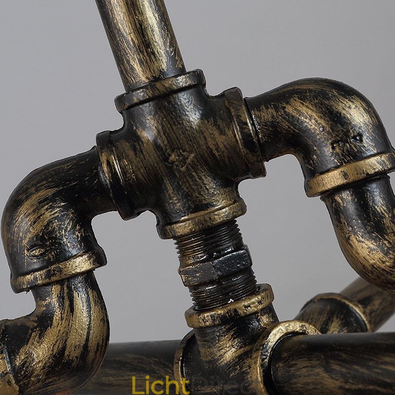 6 Licht Retro Industriële Vintage Waterpijp Hanglamp Kroonluchter Landelijke Rustieke Stijl
