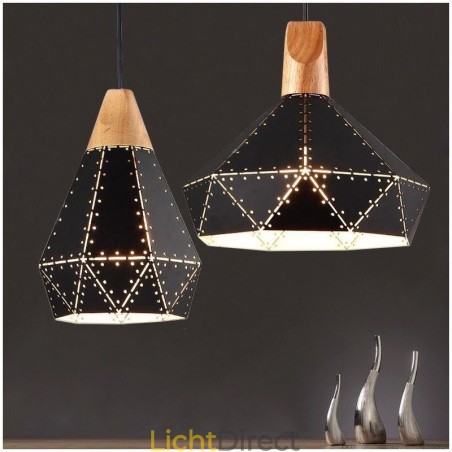 Industriële Retro Vintage Hanglamp Holle Lampenkap Industriële Retro Vintage Hanglamp Holle Lampenkap