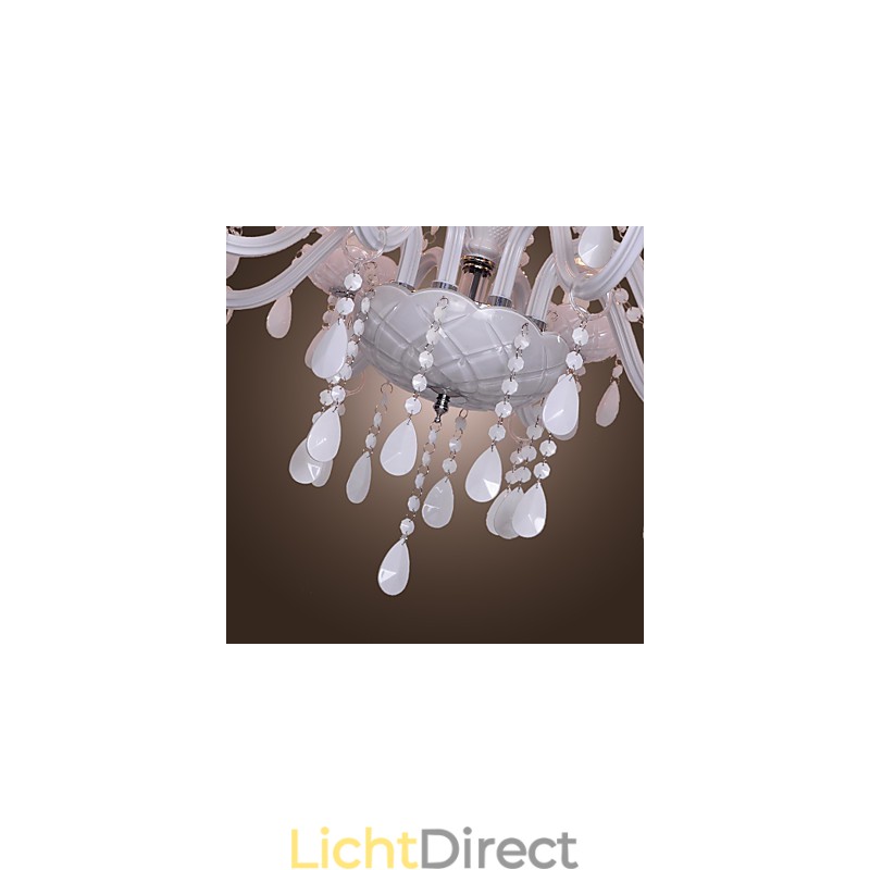 Rustieke Lodge Crystal Electroplated Kristallen Kroonluchter