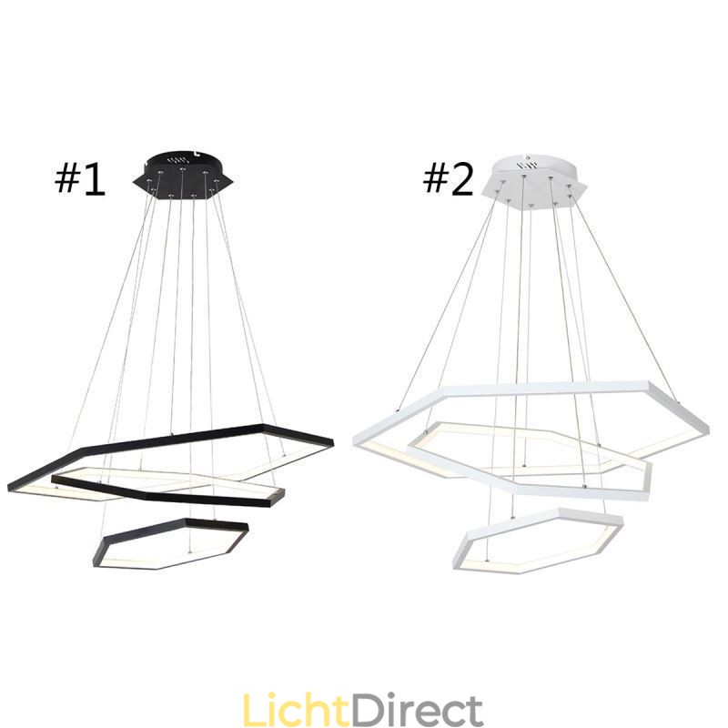 Moderne zeshoekige hanglamp hanglamp