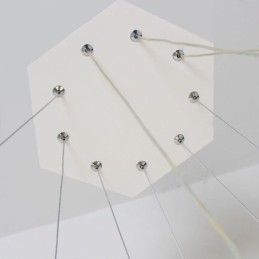 Moderne zeshoekige hanglamp hanglamp