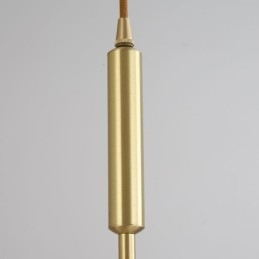 Moderne eenvoudige hanglamp van messing, plafondlamp