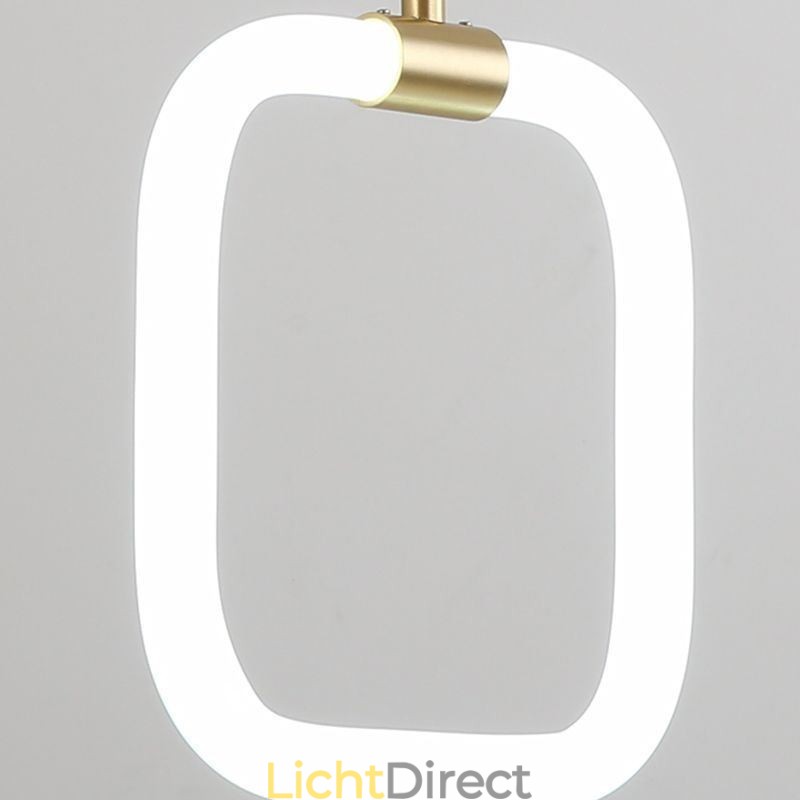 Moderne eenvoudige hanglamp van messing, plafondlamp