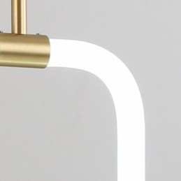 Moderne eenvoudige hanglamp van messing, plafondlamp