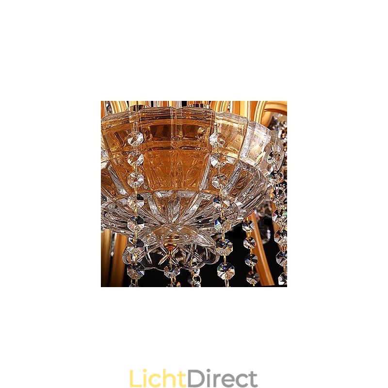 Moderne eigentijdse traditionele klassieke vintage kristal schilderij glazen kroonluchter