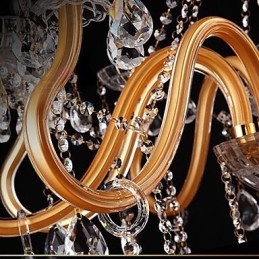 Moderne eigentijdse traditionele klassieke vintage kristal schilderij glazen kroonluchter