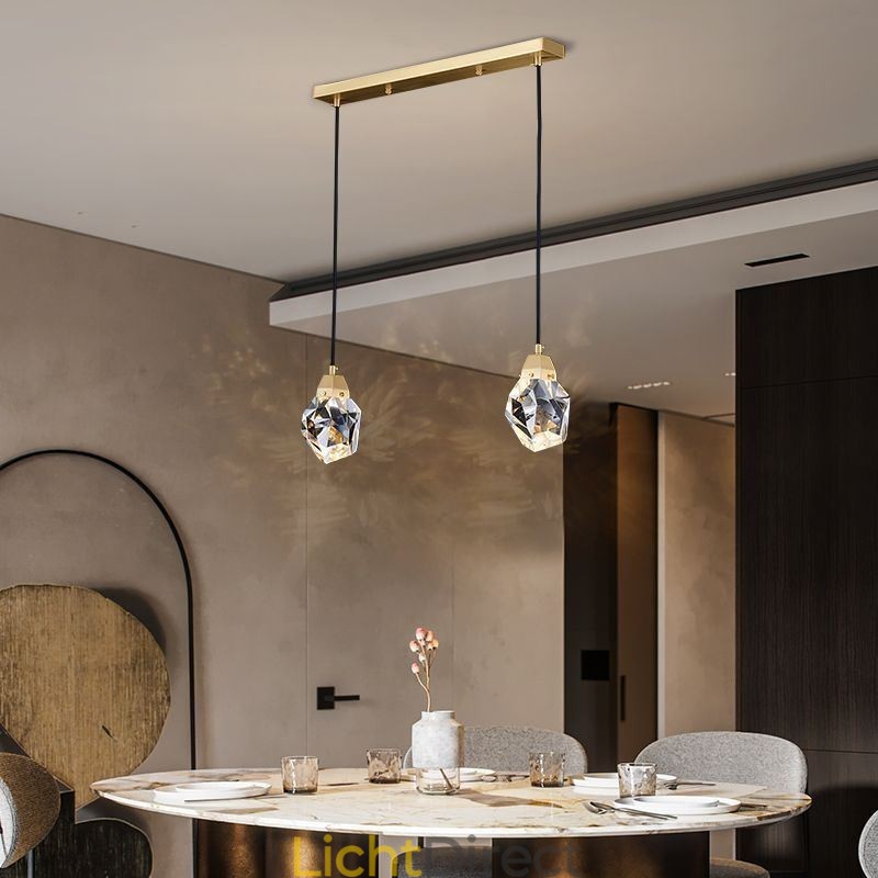 Mini Eenvoudige Kristallen Bollamp Hanglamp Plafondlamp