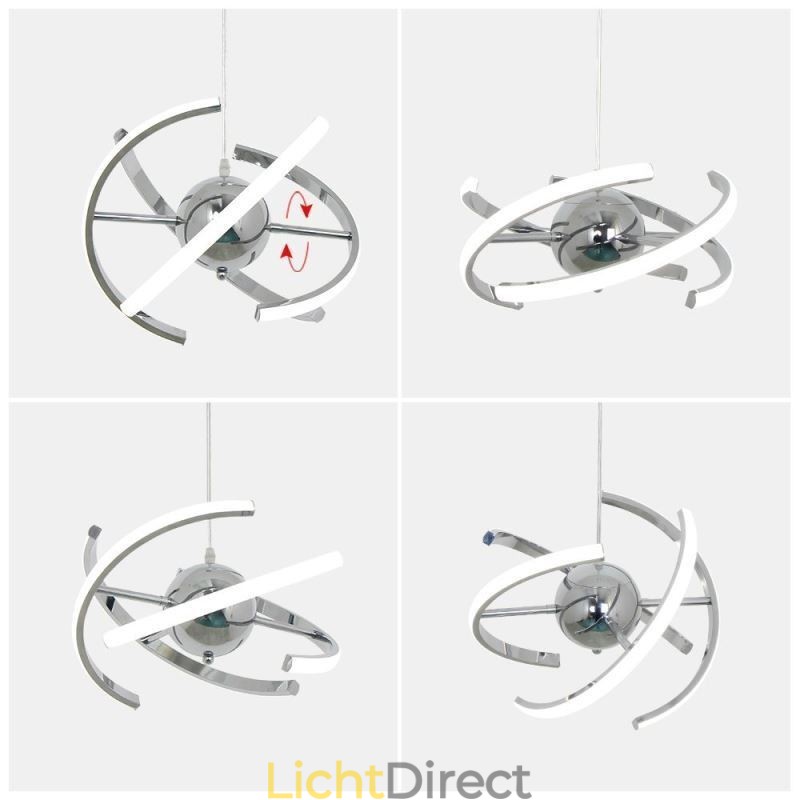 Draaibare Globe Hanglamp Decoratieve Plafondlamp