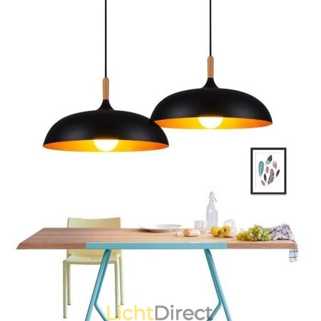 Moderne hanglamp Minimalistische decoratieve lamp Zwart Wit Moderne hanglamp Minimalistische decoratieve lamp Zwart Wit
