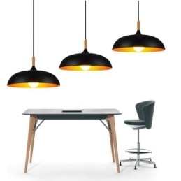 Moderne hanglamp Minimalistische decoratieve lamp Zwart Wit