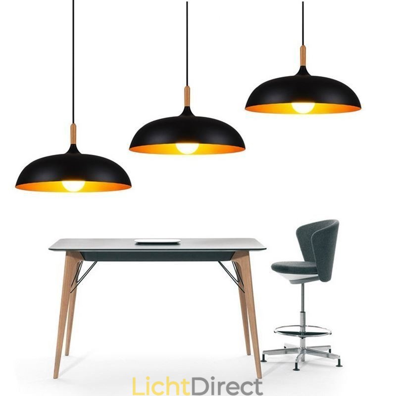 Moderne hanglamp Minimalistische decoratieve lamp Zwart Wit