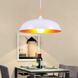Moderne hanglamp Minimalistische decoratieve lamp Zwart Wit
