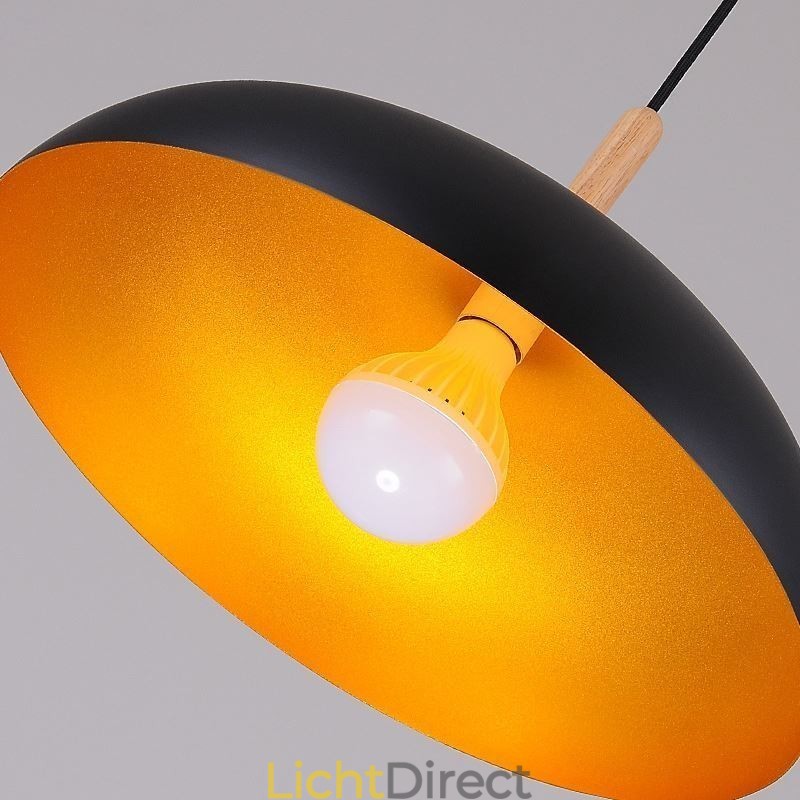 Moderne hanglamp Minimalistische decoratieve lamp Zwart Wit