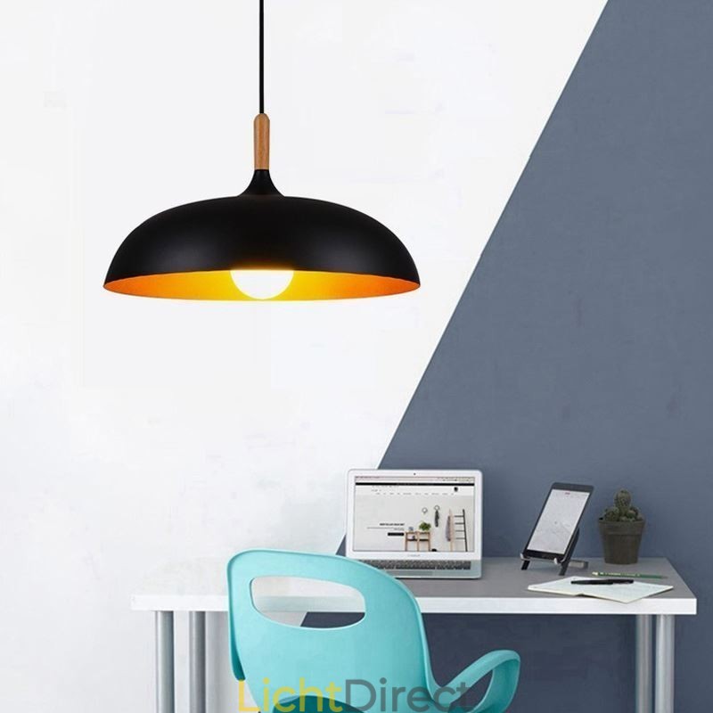 Moderne hanglamp Minimalistische decoratieve lamp Zwart Wit
