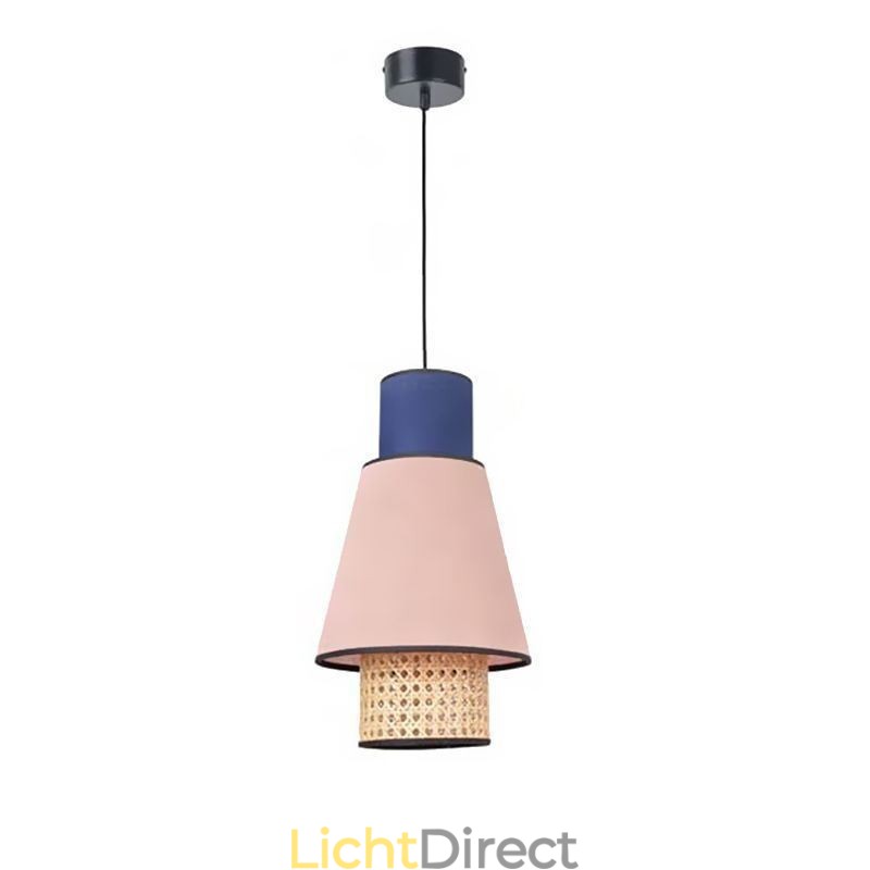 1 Lichte Jurk Lampenkap Hanglamp Bamboe Weef Verlichting