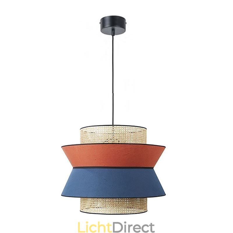 1 Lichte Jurk Lampenkap Hanglamp Bamboe Weef Verlichting