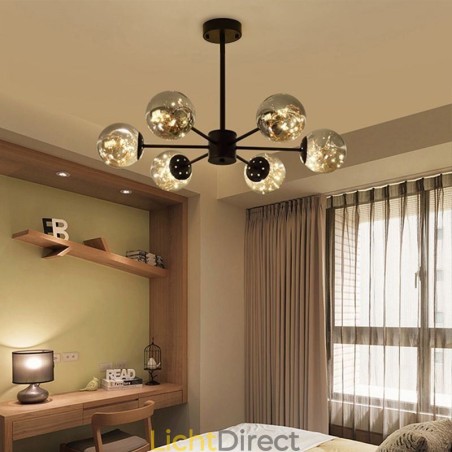 Magic Bean Hanglamp Nordic Stijl Glazen Bol Gypsophila Hanglamp