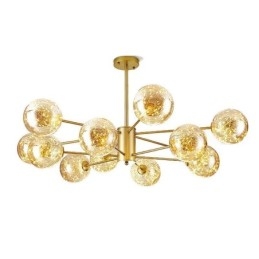 Magic Bean Hanglamp Nordic Stijl Glazen Bol Gypsophila Hanglamp