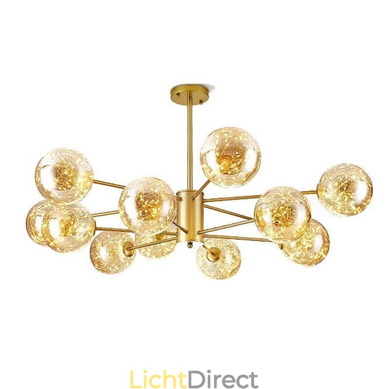 Magic Bean Hanglamp Nordic Stijl Glazen Bol Gypsophila Hanglamp