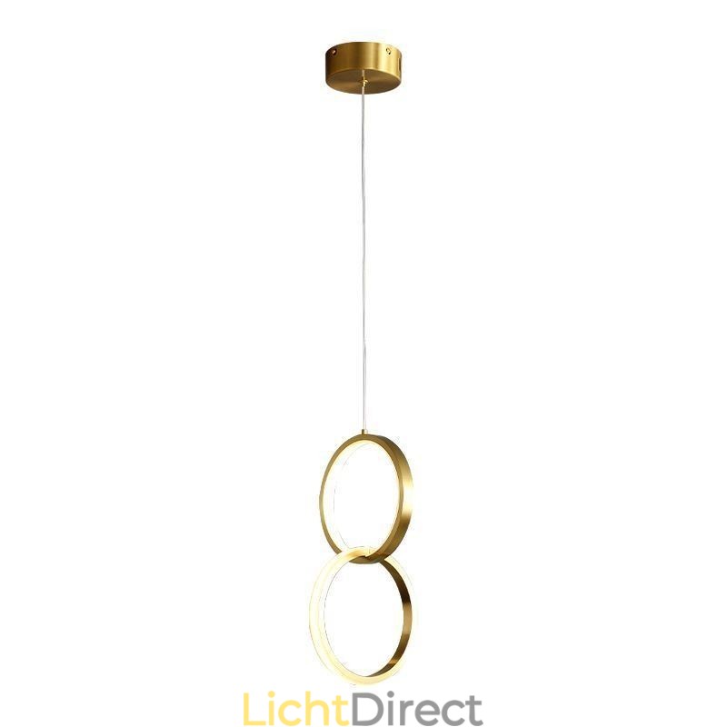 Hanglamp Messing Ringen Decoratieve Verlichtingsarmatuur